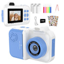Kids Instant Print Camera Mini Digital Photo Camera Photograph Video Record Camera Toys Birthday Gifts For Children