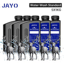 JAYO 5KG Standard /ABS-Like/Standard Plus/ Water Wash 3D Printer UV Resin 405nm for LCD 3D Printing Material Quick Curing Resin