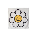 Ins Hanging Cloth Flower Smile Tapestry Wall Hanging Birthday Party Room Background Wall Decoration Dorm Bedroom Cloth Tapestry