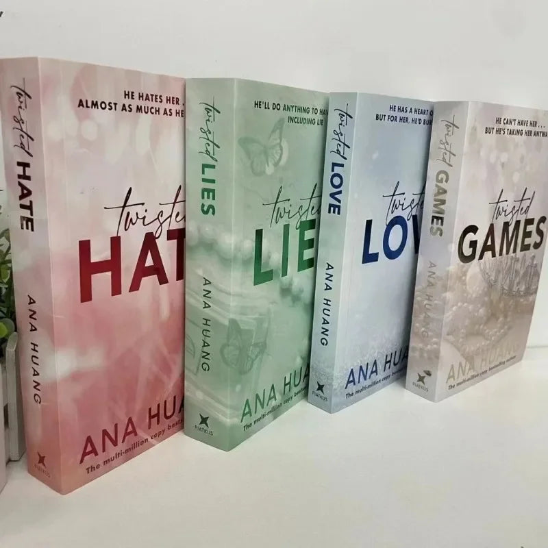 1 Book Twisted Series By Ana Huang Books Love /Games / Hate /Lies Paperback English Novel Book