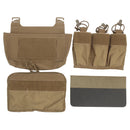 Tactical G-hook DOPE Front Flap Double Stack Abdominal Fanny Pack Triple Magazine Insert Kangaroo Pouch FCPC FCSK Carrier Vest