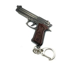 Mini Pistol Model Metal Alloy Material Cool Pistol Key Chain Children's Men's Accessories