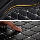 Custom Made Leather Car Floor Mats For Mitsubishi L200 Triton 2016 2017 2018 2019 2020 2021 Carpets Rugs Foot Pads Accessories