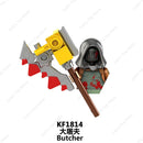 SAW Horror Movie Jack Ripper Mini Action Figures Building Blocks Brick Models Silent Hill Horrifying Chainsaw Man Halloween Toys