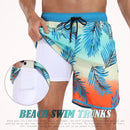 Summer men's hot selling beach pants, casual vacation printed men's pants, comfortable and breathable street clothing