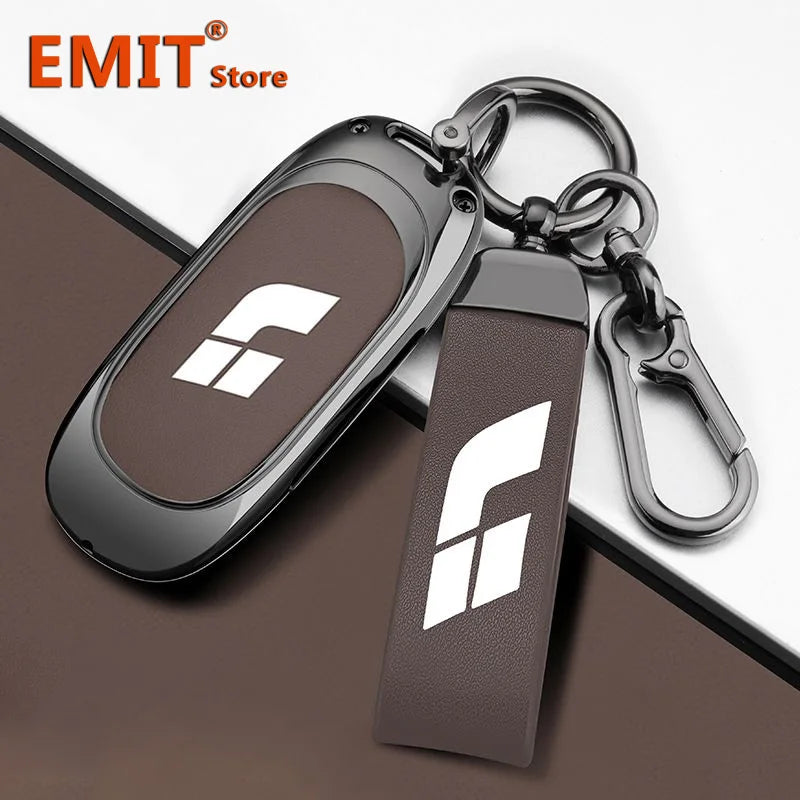 Car Key Case Cover for Lixiang LEADING IDEAL L7 L8 L9 2023 Li Auto Smart Remote Holder Keychain Bag Protection Shell Accessories