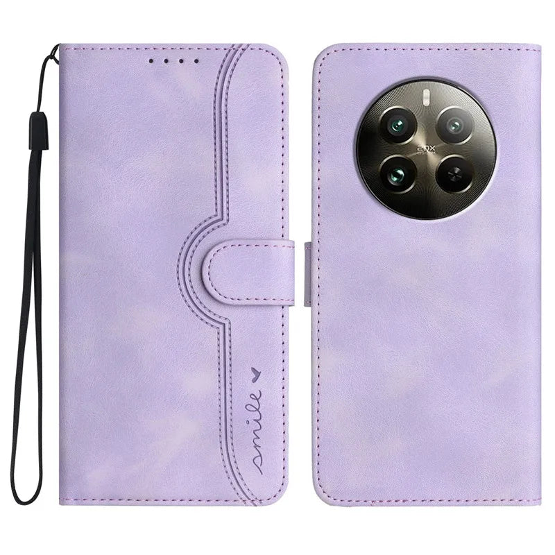 Flip Cases For Realme 12+ Cover on For OPPO Realme 12 Pro+ Plus Realme12 Narzo 70 Pro 5G Magnetic Stand Phone Protective Bags