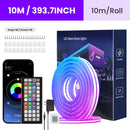 RGB Flexible Neon Strip Lights with App/Remote Control, Multiple Modes, Music Sync,  IP65 Waterproof LED Strip Neon Rope Lamp