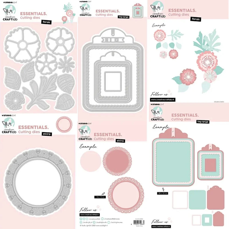 Florals Essentials New Arrival 2024 DIY Molds Scrapbooking Paper Making Die Cuts Crafts Template Handmade Decoration