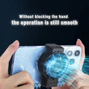 4 - 7 " universal mobile phone radiator for iPhone Samsung Android phone cooling fan Game cooling small fan
