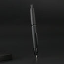 MAJOHN A1 Moonman Press Fish Scale Striped Metal Engraving Ink Fountain Pen Retractable Clip/No Clip Office School Writing Gift