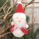 Plush Angel Doll Christmas Tree Pendant Decor Reindeer Snowman Santa Claus Doll New Year Kids Gift Christma Home Decor Navidad