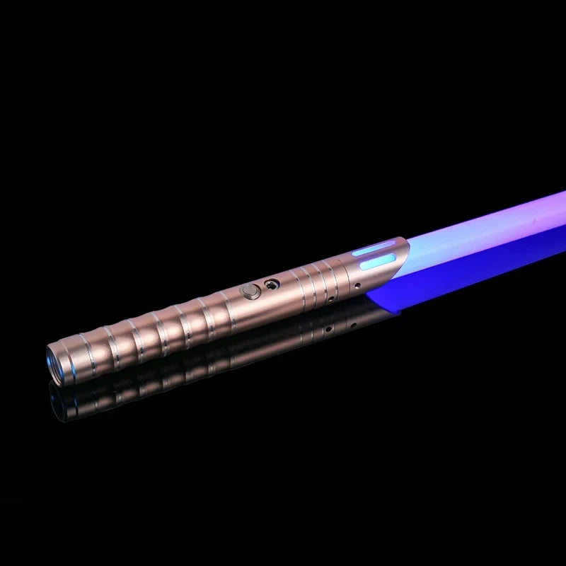 RGB Lightsaber Metal Laser Sword Rave Flashing Weapon Toy Espada Sabre Laser Sabre De Luz Light Stick Cosplay Luminous Led Stick