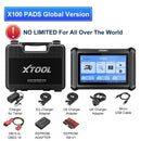 XTOOL X100 PADS Car Key Programmer Key Generator Read Pin Code All System Diagnostic Tool Automotive Scanner CANFD DOIP FCA V2.0