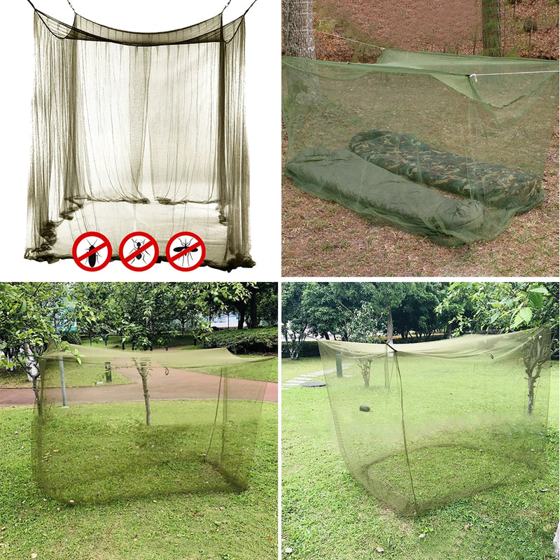 2x1.8m Camping Tent Net Mosquito Mesh Tent Net For Camping Hiking Backpacking Backpacking Outdoor Travel Fishing Hiking Picnic