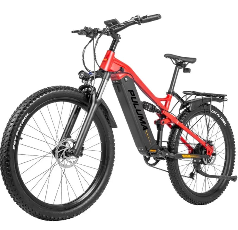 2024 latest 1000W 48V 20AH mountain electric bicycle 27.5*2.8'' Max speed 45km/h full suspension electric bike off-road e-bike