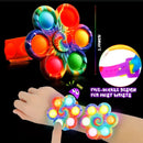 Light Up Your Kid's World With The Rotary Gyro Watch Bracelet Toy! Easter Gift