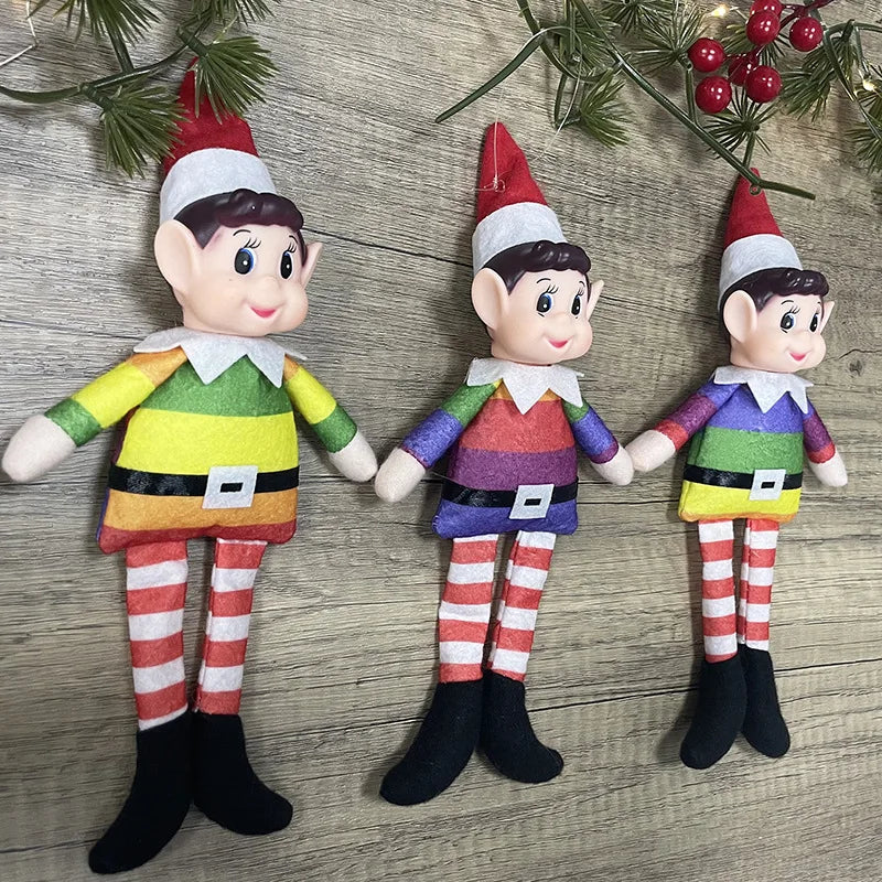 Christmas Elf Male Doll Elves Xmas Gnomes Navidad Santa Decorations Nordic Red Noel Gifts Christmas Dolls Red Xmas Elves Doll