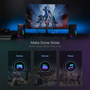 Redragon GS510 Waltz RGB Desktop Speakers, 2.0 Channel PC Computer Stereo Speaker with 4 Colorful LED Backlight Modes, Enhanced