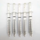 5 Pcs/lot Creative Plastic Syringe Ballpoint Pen 0.5mm Blue Black Gel Pens School Office Supplies Student Writting Tools
