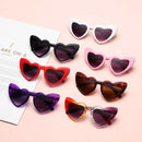 Kids Sunglasses Boy Girls Heart Shaped Sun Glasses Trendy All-Match Baby Sunglasses Children Fashion Shade Eyewear Oculos De Sol