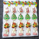 25pcs Party Love LED Flashing Brooch Pin Cartoon Light up Glow Badge Gift Cosplay Navidad Wedding Festival Halloween Christmas