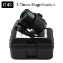 G33 G43 G45 Sight Fixed 3X 5X Magnifier Scope With Switch to Side Quick Detachable QD Mount For Airsoft Hunting