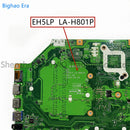 EH5LP LA-H801P For Acer Aspire A315-42 A515-43 A315-42G A515-43G Laptop Motherboard With AMD 300 R3-3200 R5-3500 R7-3700 CPU UMA