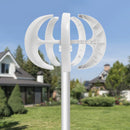 5 Blades Lantern Wind Turbine Nylon Fiber Windmill Generator PMG/MLG Motor Flange Plate Controller Wind Generator 600w 12v 13m/s