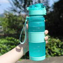 ZOUNICH Protein Shaker Portable Water Bottle Outdoor Sport Leakproof Tritan Plastic Drinking Bottle BPA Free 400-1000ML