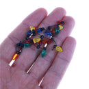 1/12 Scale 18.5cm String Of Fake Lights Christmas Good Decoration Mini Furniture Accessories String Lights Dollhouse Miniature