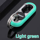 New  Keychain  Key Holder Keyring Men's Fashion Key Chain Gift Metal Key Ring Car Styling Auto Car Accessories（ Orange, Blue）