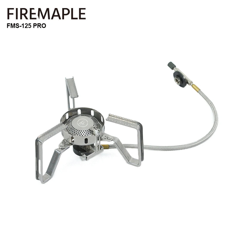 Fire-Maple Windproof Stove Split Gas Burner 3240W Outdoor Hiking Camping with Ignition Device Equipment Lightweight FMS-125PRO