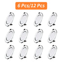 6/12pcs Led Downlight 5W 9W 12W 15W 110V/220V Ceiling Lamp Recessed Down Light Round Led Panel Light 3 color Dimmable Spotlight