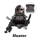 ARC Clone Troopers Building Blocks LUKE Skywalker Mandalorians Boba Fett Palpatine Yoda R2D2 Bricks Action Figures Toys