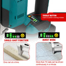 ONEVAN F30G 30MM Brushless Electric Nail Gun Cordless Stapler Nailer Lithium Battery Nailing Power Tool For Makita Battery Pin