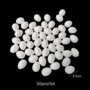 20/50Pcs DIY Easter Eggs Painting Foam White Easter Eggs for Kids Easter Gift Diy Craft Supplies Easter Decoration for Home 2024