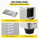 SucceBuy 800ml Ultrasonic Cleaner Portable Cleaning Washing Machine 35W Mini Lave-Dishes Ultrasound Bath Sonic Home Appliance