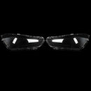 Pair of Headlight Lens Cover Cap For BMW X1 F48 F49 2016-2019 Left Right Side