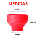 BPA Free With Retractable Lid Silicone Popcorn maker For Microwave