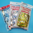 Foil Tassel Fringe Backdrop Curtains for Party Kids Adult Photo Booth Baby Shower Christmas Wedding Backdrop Party Supplies