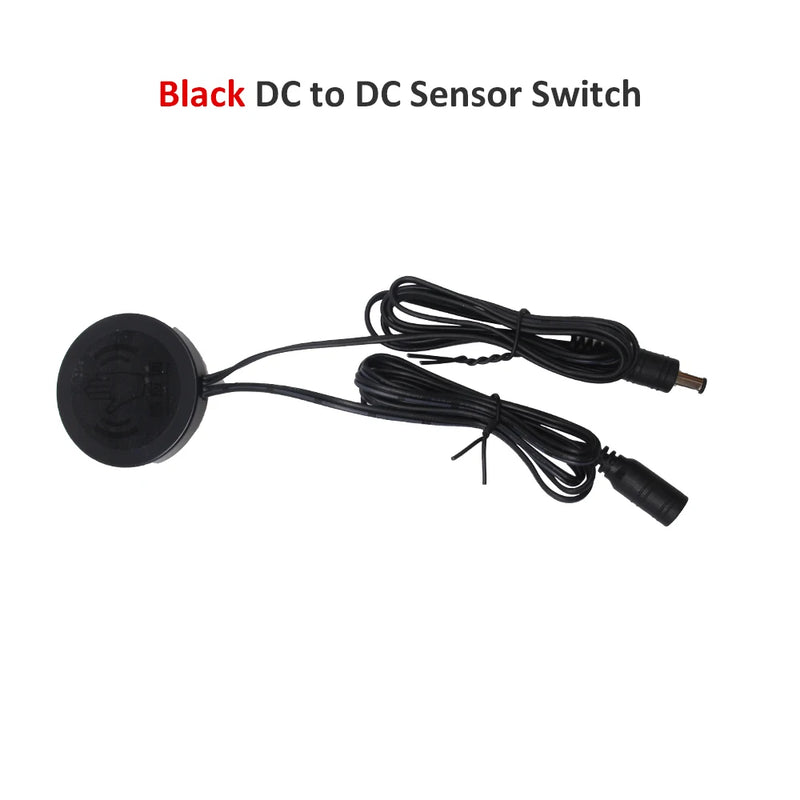 Penetrable 25mm Wooden Motion Sensor Switch 5V 12V 24V Hand Sweep Wireless Touch Dimmer Switch for Furniture Lighting ON/OFF