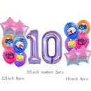 Blox fruits Balloon Decoration Birthday Party Theme Decoration Boy Toy Garden Decoration Supplies