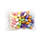 100Pcs Foam Easter Eggs Happy Easter Decorations Painted Bird Pigeon Eggs DIY Craft Kids Gift Favor Home Decor Easter Party