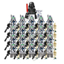 Hot Toys Star Wars 21pcs Republic Commando 501st Building Blocks TV6109 TV6106 Trooper Force 99 Hunter Crosshair Wrecker Brick