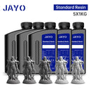 JAYO 5KG Standard /ABS-Like/Standard Plus/ Water Wash 3D Printer UV Resin 405nm for LCD 3D Printing Material Quick Curing Resin