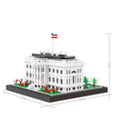 Capitol Building Model Micro Mini Building Blocks Toy: Complex Architectural Models, Creative Puzzle Assembly, Ideal Birthdays