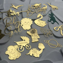 Cake Topper Baby Turning Arrangement Birthday Decoration Party Supplies Cupcake Decorations Boys Girls Baby Shower