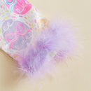 Easter Boys Pajamas Set Bunny Print Cozy Long Sleeve Tops with Matching Pants Sleepwear for Kids