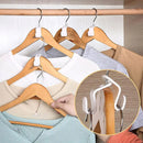 10/5Pcs Clothes Hanger Connector Hooks Space Saving Hanger Extender Closet Organizer Plastic Extender Clips Wardrobe Coat Shirt
